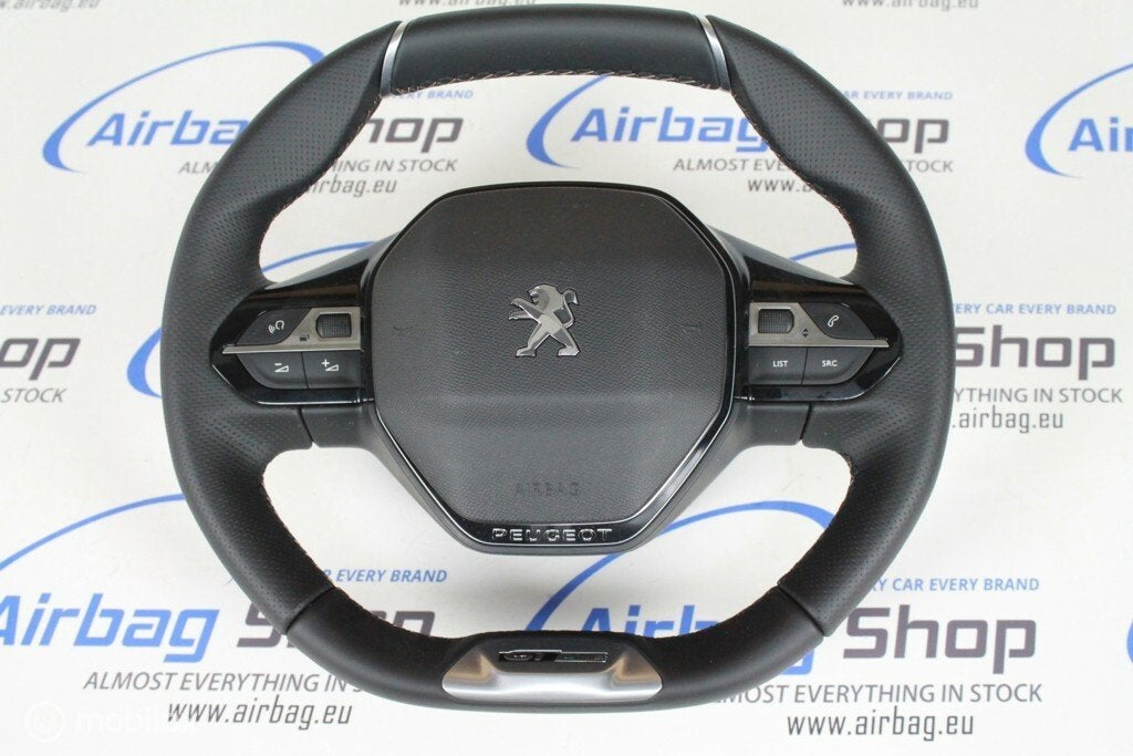 Volant + airbag cuir Peugeot 5008 (2016-....), Autos : Pièces & Accessoires, Enlèvement ou Envoi, Utilisé