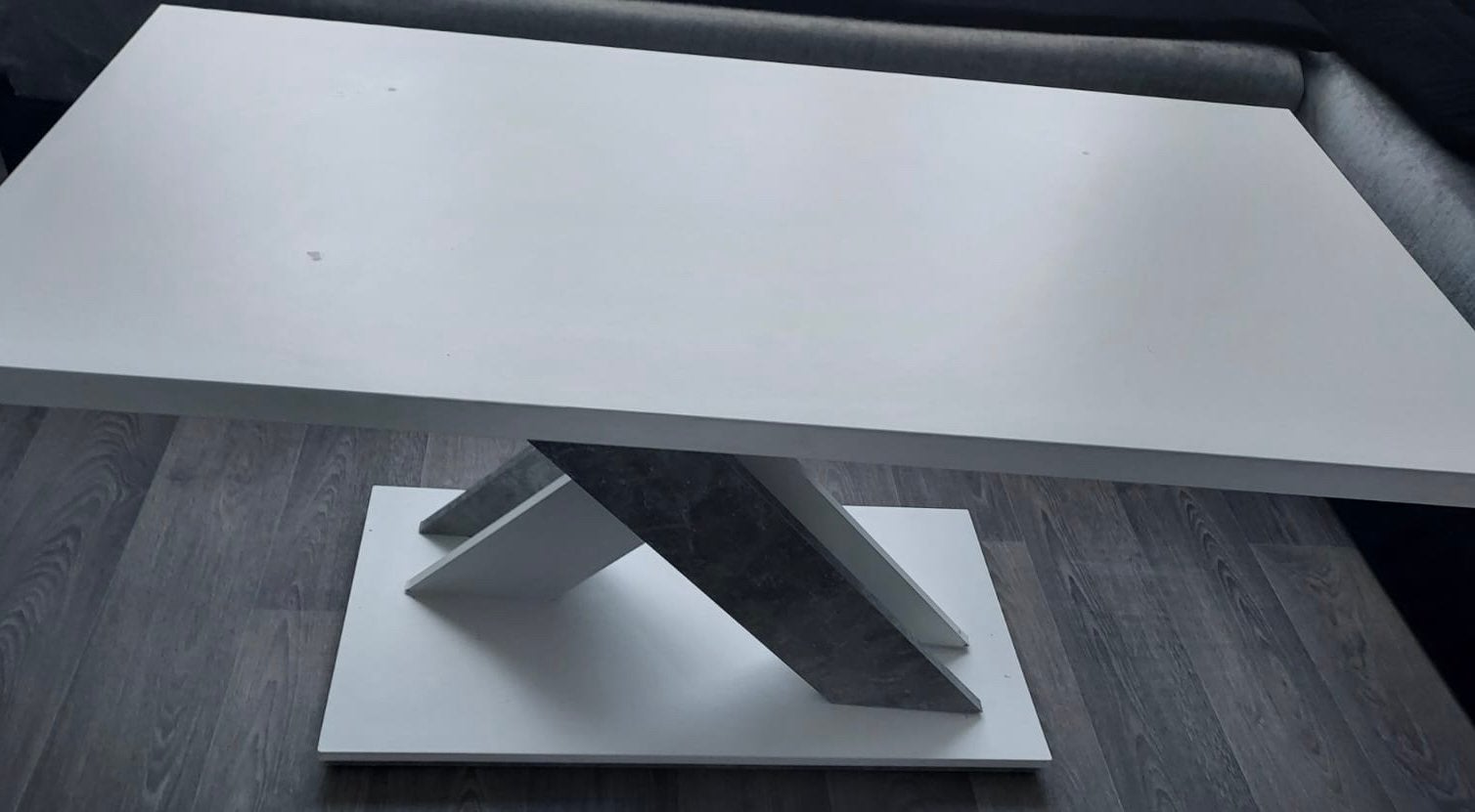 Witte salontafel te koop, Huis en Inrichting, Tafels | Salontafels, Ophalen