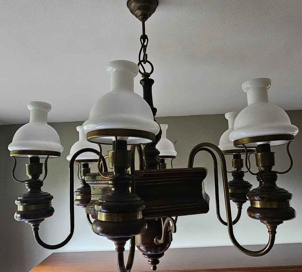 Stijlvolle kroonluchter, Antiek en Kunst, Antiek | Verlichting, Ophalen