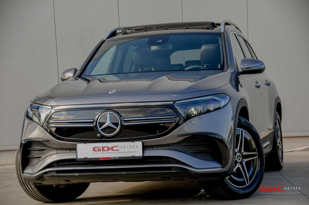 Mercedes-Benz EQB 350 AMG LINE - 4 MATIC -PANO DAK - 7PL, Auto's, Automaat, 215 kW, 2175 kg, Alcantara