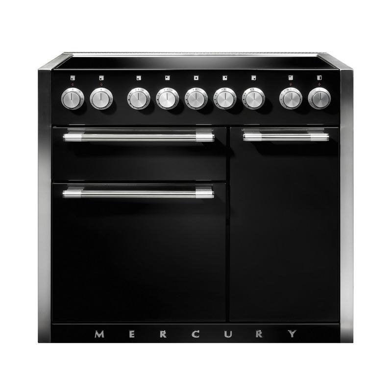 Fornuis Falcon Mercury 100 zwart, Elektronische apparatuur, Fornuizen, Gebruikt, Inductie, Grill, Ophalen
