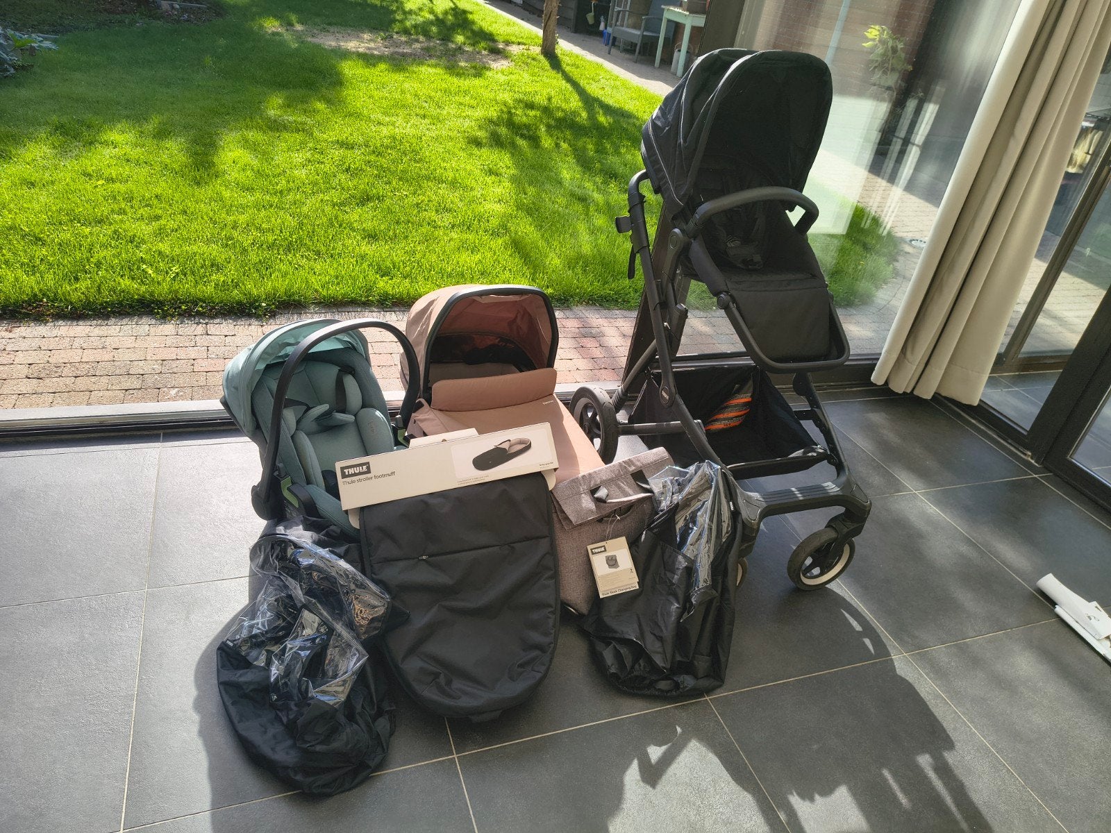 Thule Sleek 2 buggy, Ophalen, Maxi-Cosi, Voetenzak