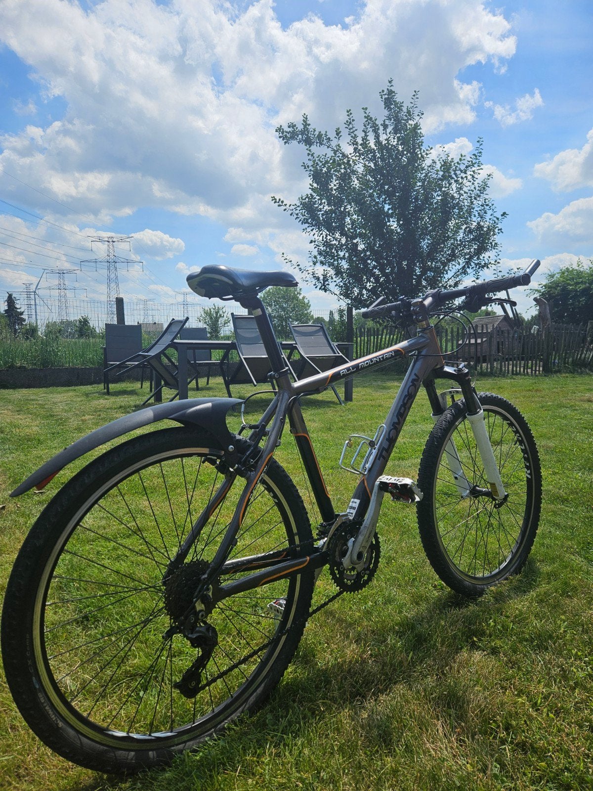 Thomson fusion moutainbike + snelheidsmeter, Gebruikt, Velgrem, Meer dan 20 versnellingen, 53 tot 57 cm