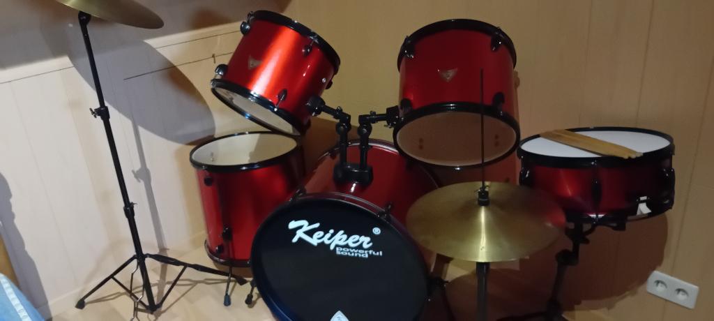 Drumstel Keiper Powerful Sound, Ophalen, Gebruikt, Overige merken