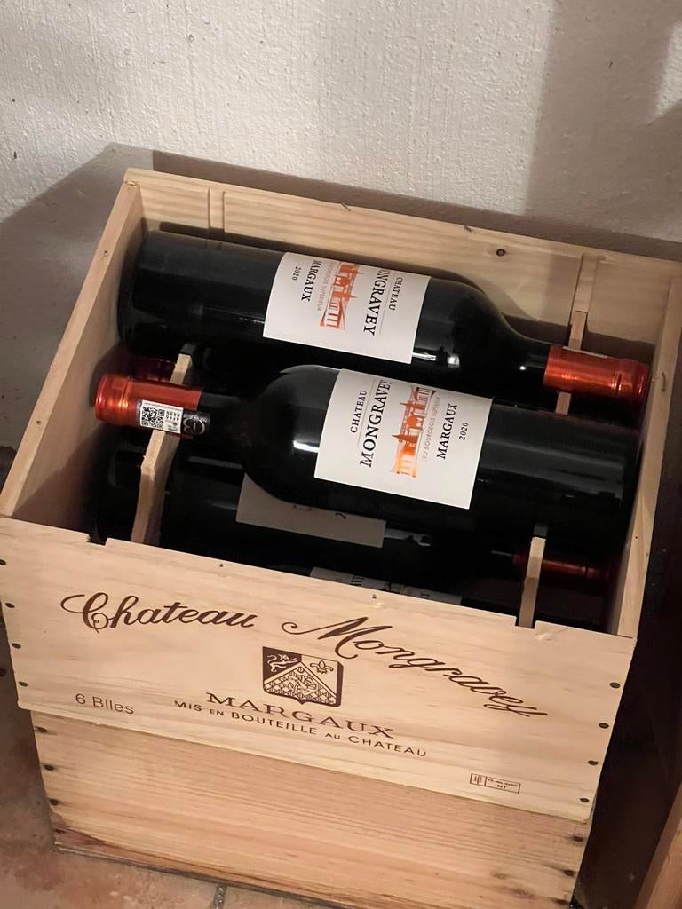 MARGAUX — Chateau Mongravey — 2020, Verzamelen, Ophalen, Zo goed als nieuw