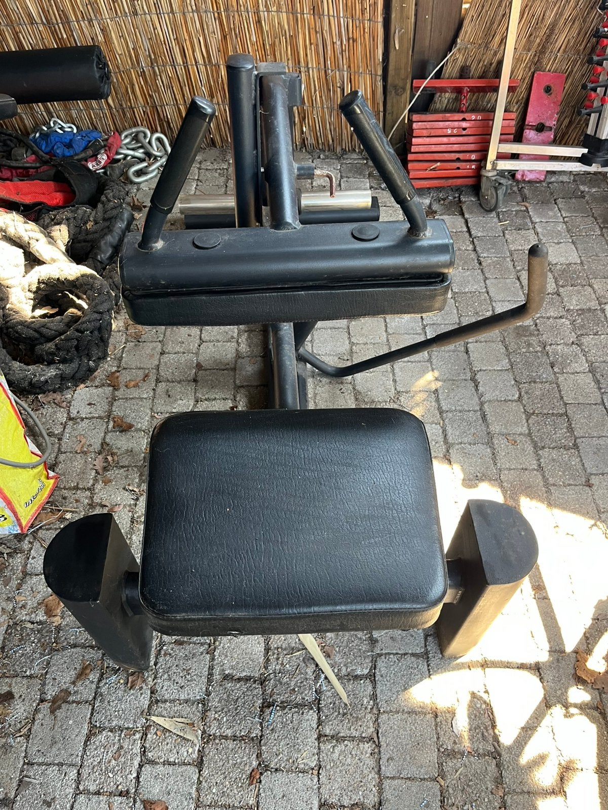 Zittende calfraise, Sport en Fitness, Ophalen, Zo goed als nieuw