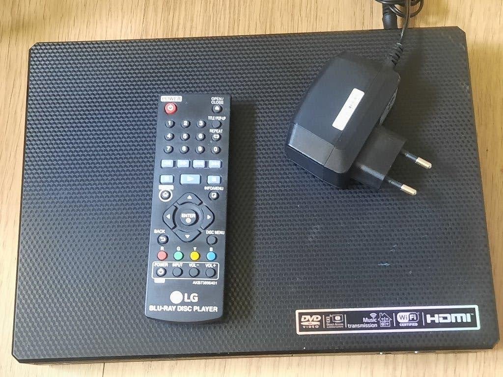 LG BP350 zwarte Blu-Ray-speler, Ophalen of Verzenden, Zo goed als nieuw, LG, Wi-Fi