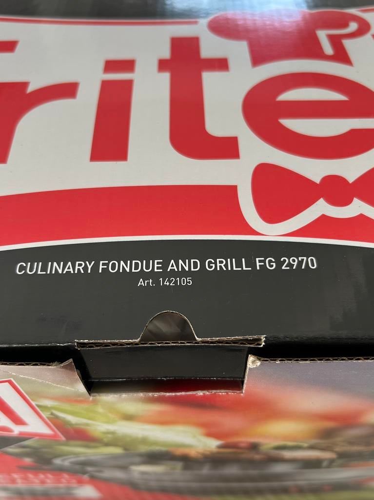 Fritel FG 2970, Elektronische apparatuur, Gourmetstellen, Ophalen, Nieuw