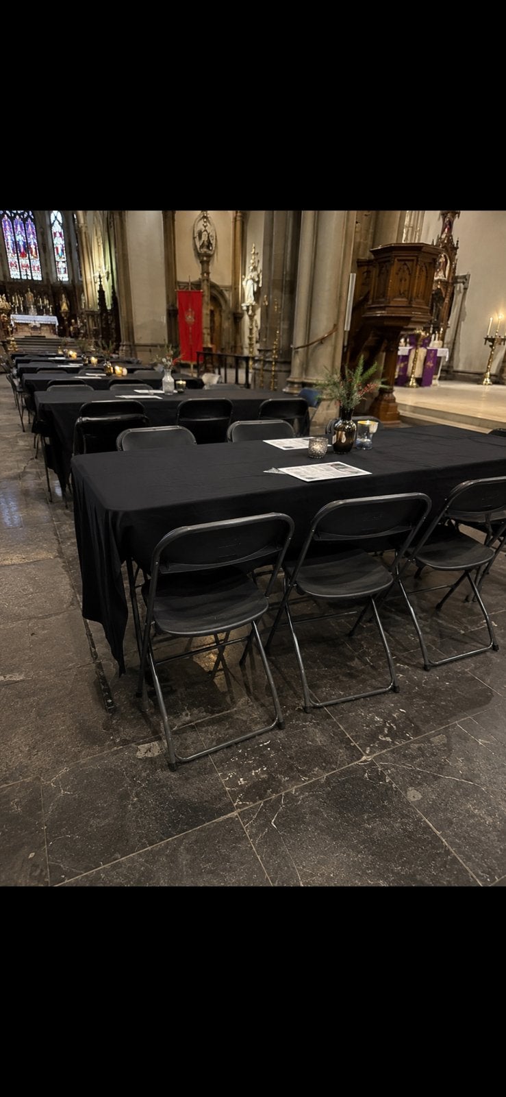 Stoelen en tafels te huur, Ophalen of Verzenden, Gebruikt, Decoratie
