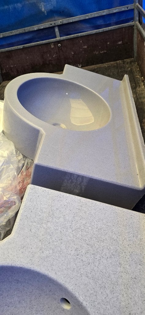 Ervier badkamer, Huis en Inrichting, Ophalen, Nieuw, 50 tot 100 cm, Wasbak of Wastafel
