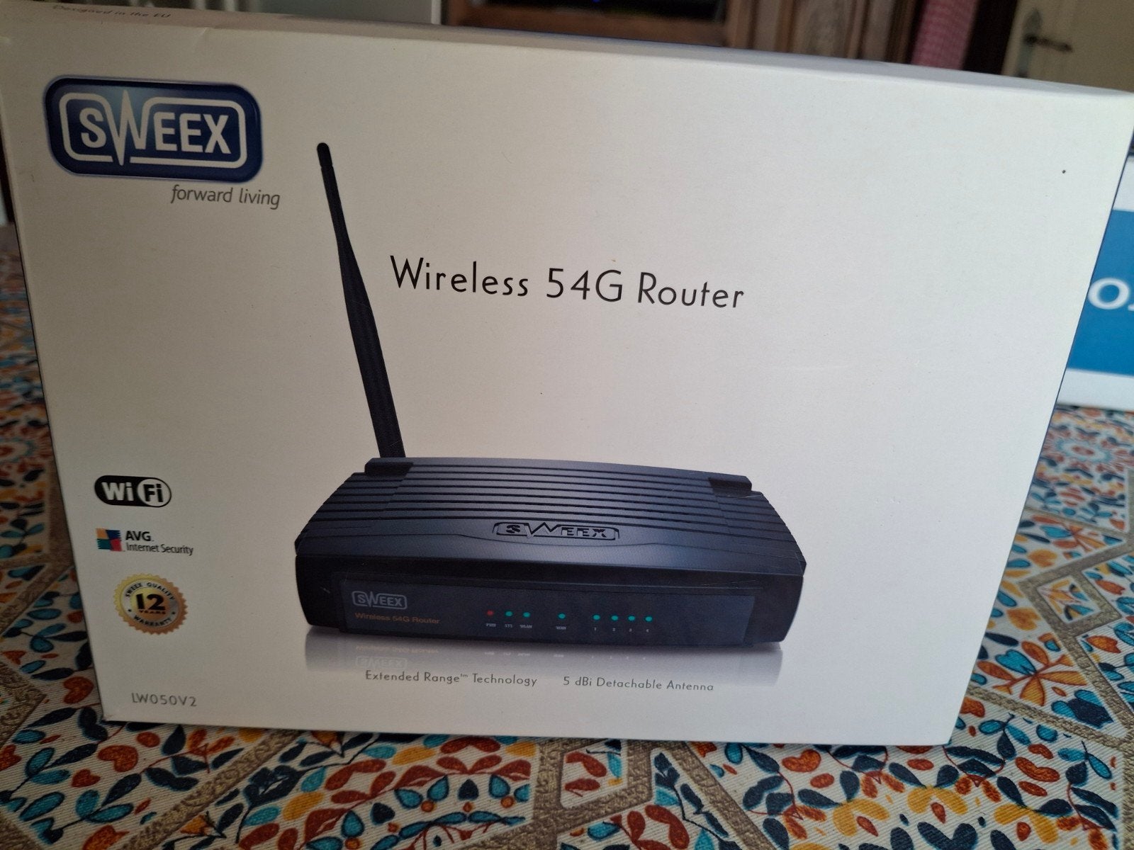 Wireless 54G Router., Ophalen