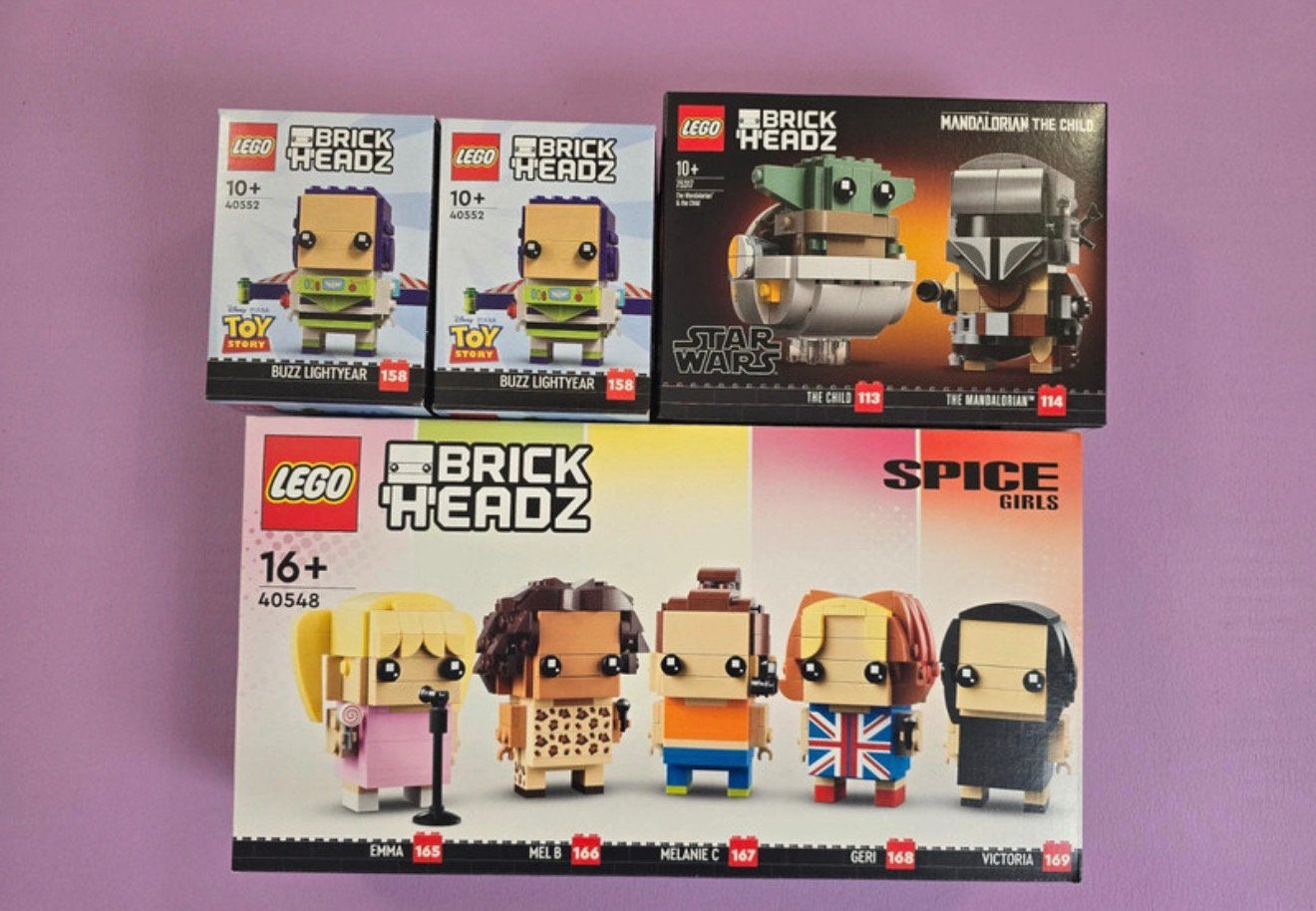 Lego brick&Heads 40548 / 40552 / 75312, BrickHeadz, Lego, Nieuw, Ophalen of Verzenden