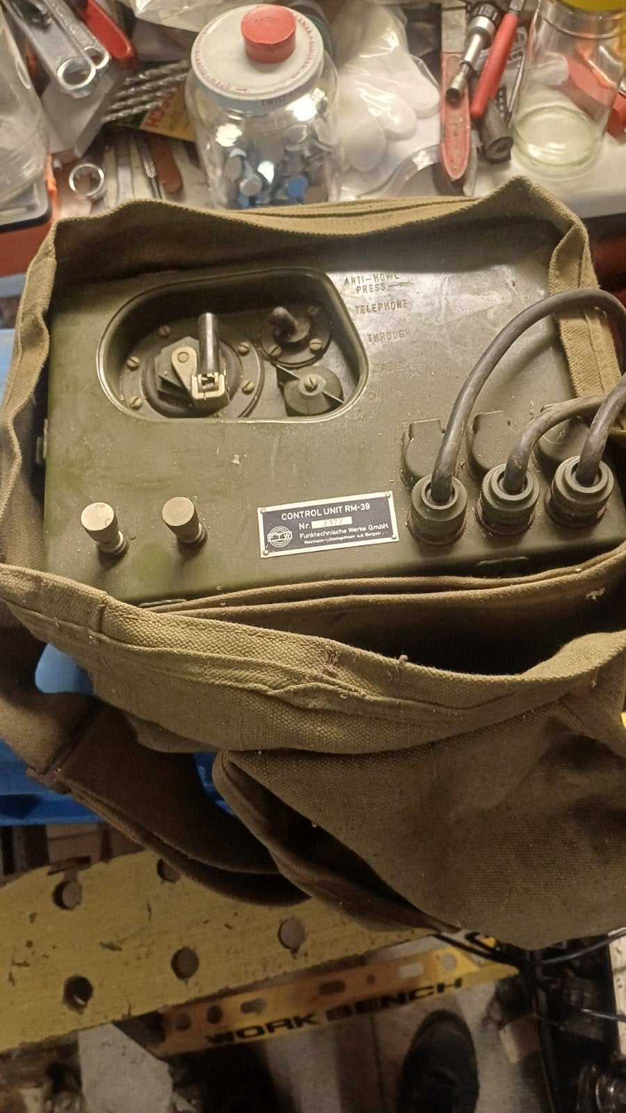 Control unit RM-39, Enlèvement