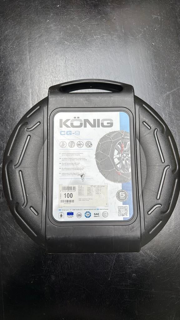 Sneeuwkettingen König CG-9 100, Ophalen of Verzenden, Zo goed als nieuw
