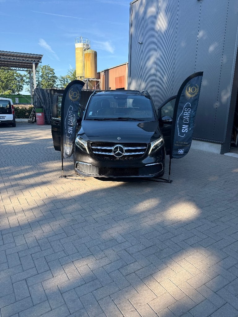 Mercedes V-Klasse, Auto's, Mercedes-Benz, Automaat, 4 cilinders, Zwart, Bedrijf