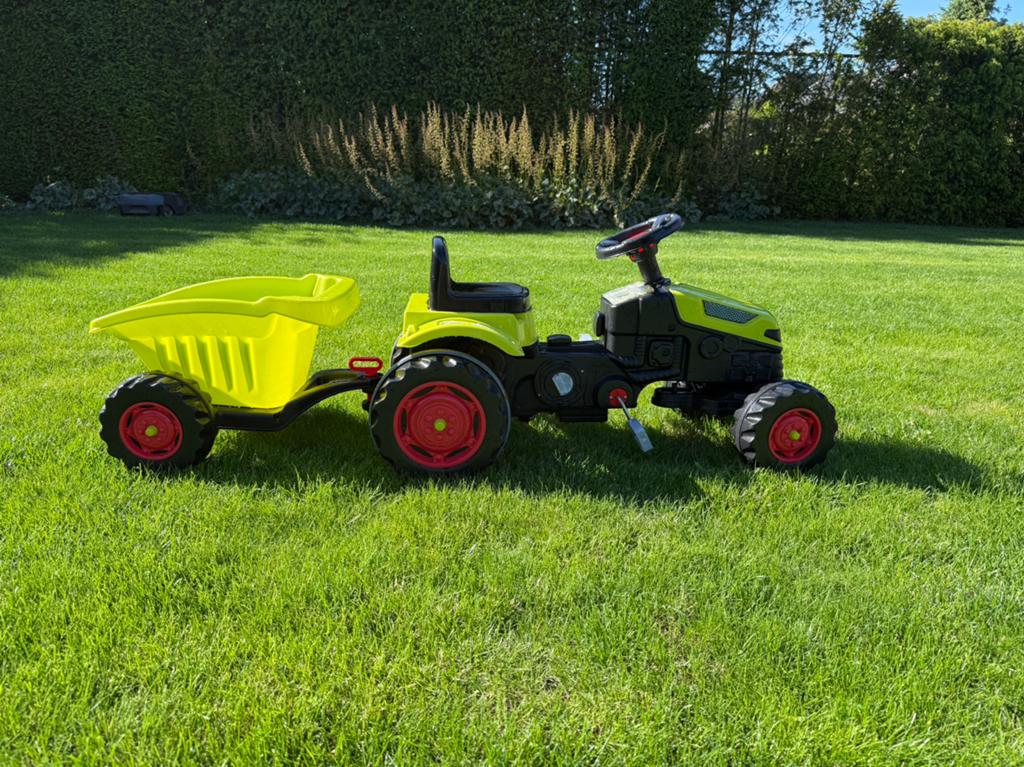 Tracteur tracteur à pédales pour enfant, Enlèvement, Comme neuf, Véhicule à pédales