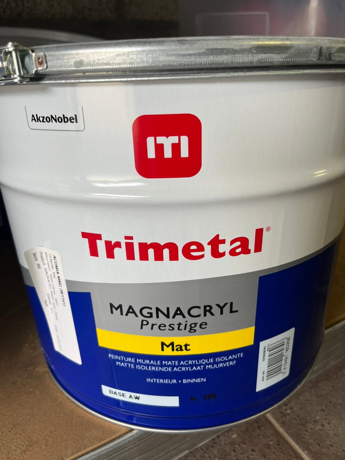 Peinture Ral 9001 blanc crémeux, Bricolage & Construction, Peinture, Vernis & Laque, Neuf, Enlèvement ou Envoi, 10 à 15 litres