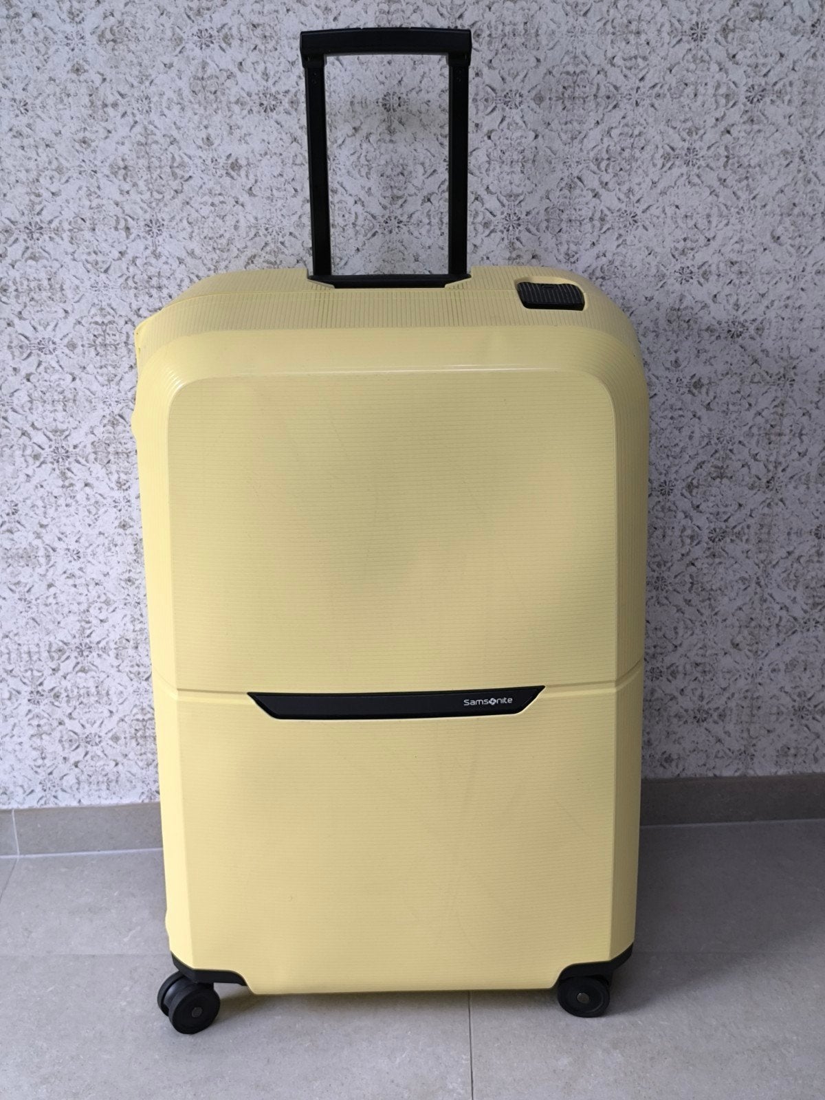 Samsonite Magnum Eco Spinner 81/30 Coffre (4,6kg! 139l), 70 cm ou plus, Plastique dur, Enlèvement, 45 à 55 cm