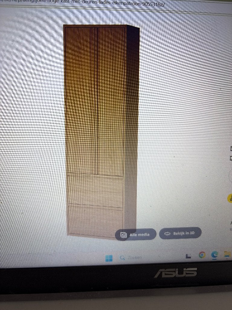 Badkamermeubel, Huis en Inrichting, Ophalen, (Half)hoge kast, Gebruikt, 50 tot 100 cm