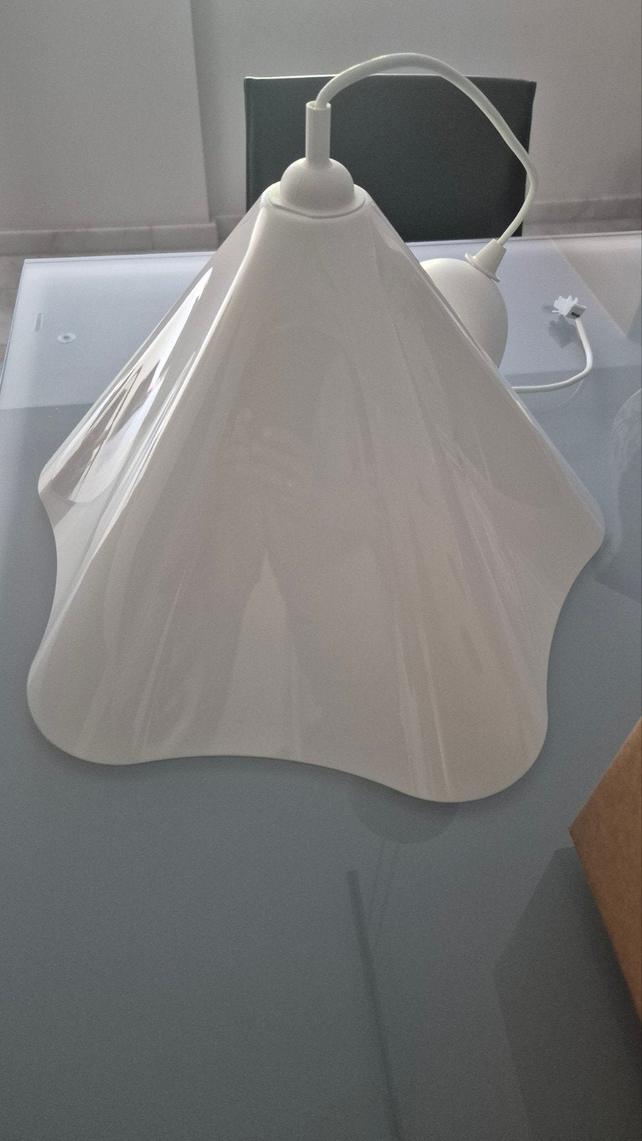 slaapkamerlamp, Ophalen, Wit, Hanglamp