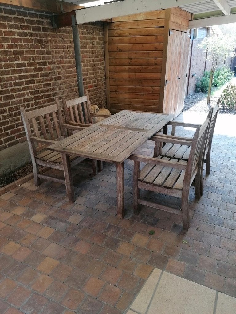 Tuinset in hardhout, Tuin en Terras, Ophalen of Verzenden, Hardhout, Tuinset