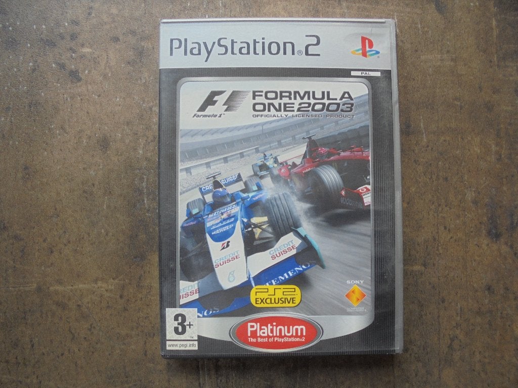 Formula One 2003 voor PS2 (zie foto's), Consoles de jeu & Jeux vidéo, Jeux | Sony PlayStation 2, Enlèvement ou Envoi, 1 joueur