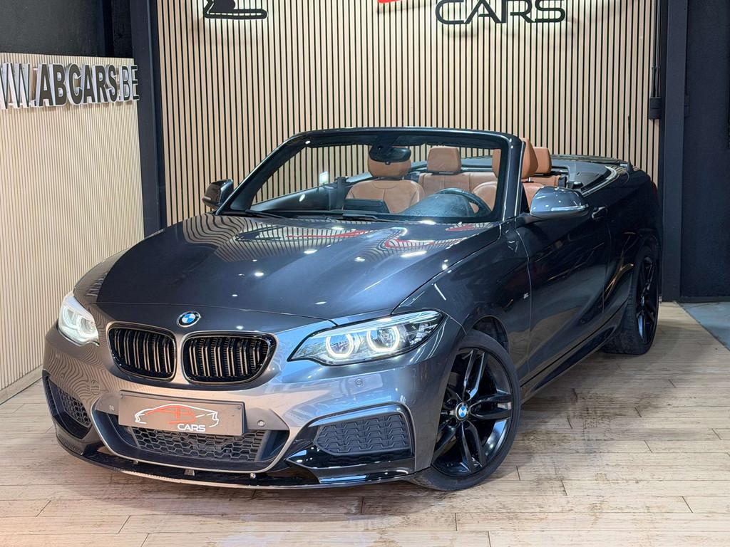 BMW 2 Serie 218 IA * CABRIOLET PACK M PERFORMANCE * GAR 12 M, Autos, Argent ou Gris, Entreprise, Cabriolet, 34 g/km