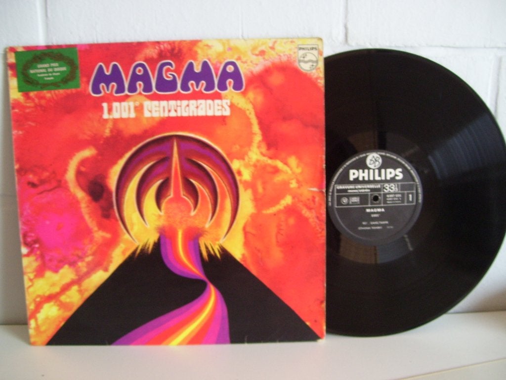MAGMA  1001 centigrades, CD & DVD, Pressage original, Utilisé, LP, 12 pouces