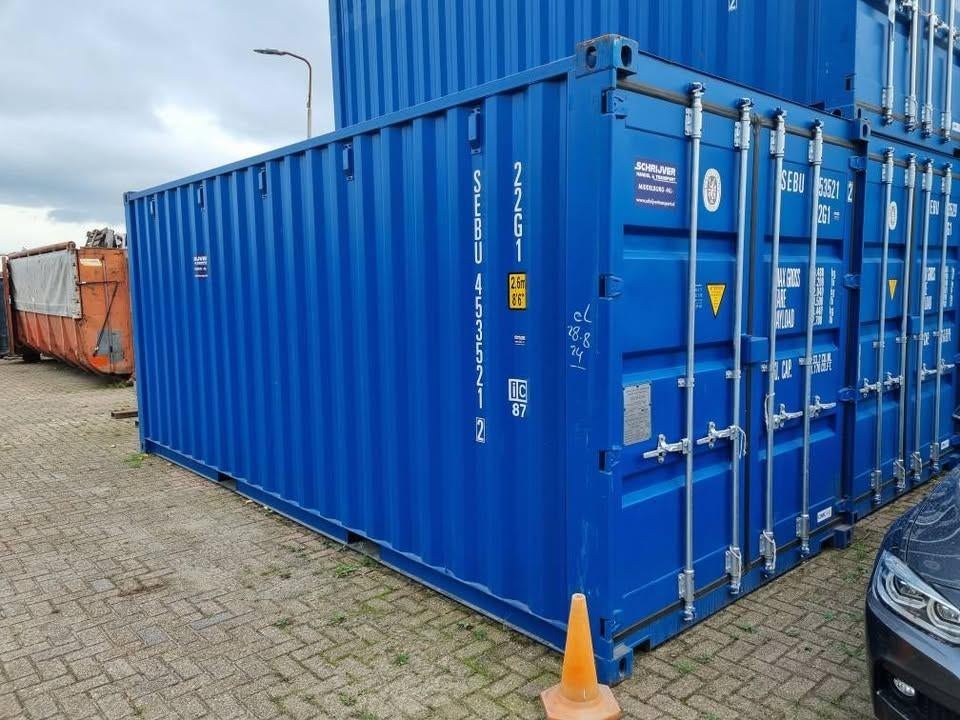 Nieuwe 20 ft zeecontainers, Enlèvement