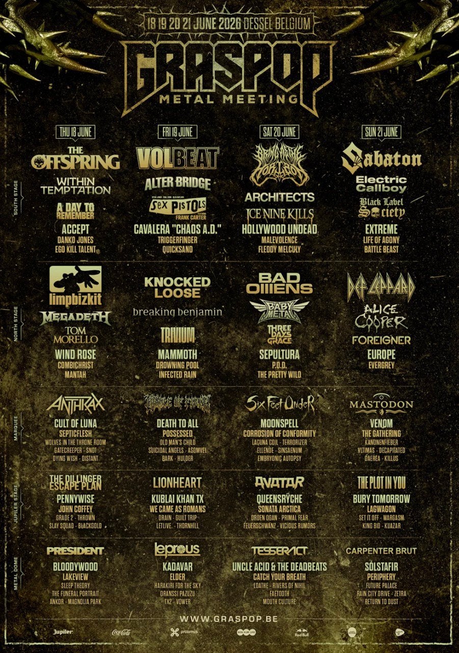 GEZOCHT!! Graspop ZATERDAG ticket, Tickets en Kaartjes, Eén persoon, Juni