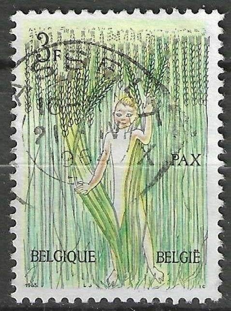 Belgique 1963 - Yvert/OBP 1251 - Mouvement du 8 ai - 3 (ST), Timbres & Monnaies, Envoi, Affranchi, Oblitéré