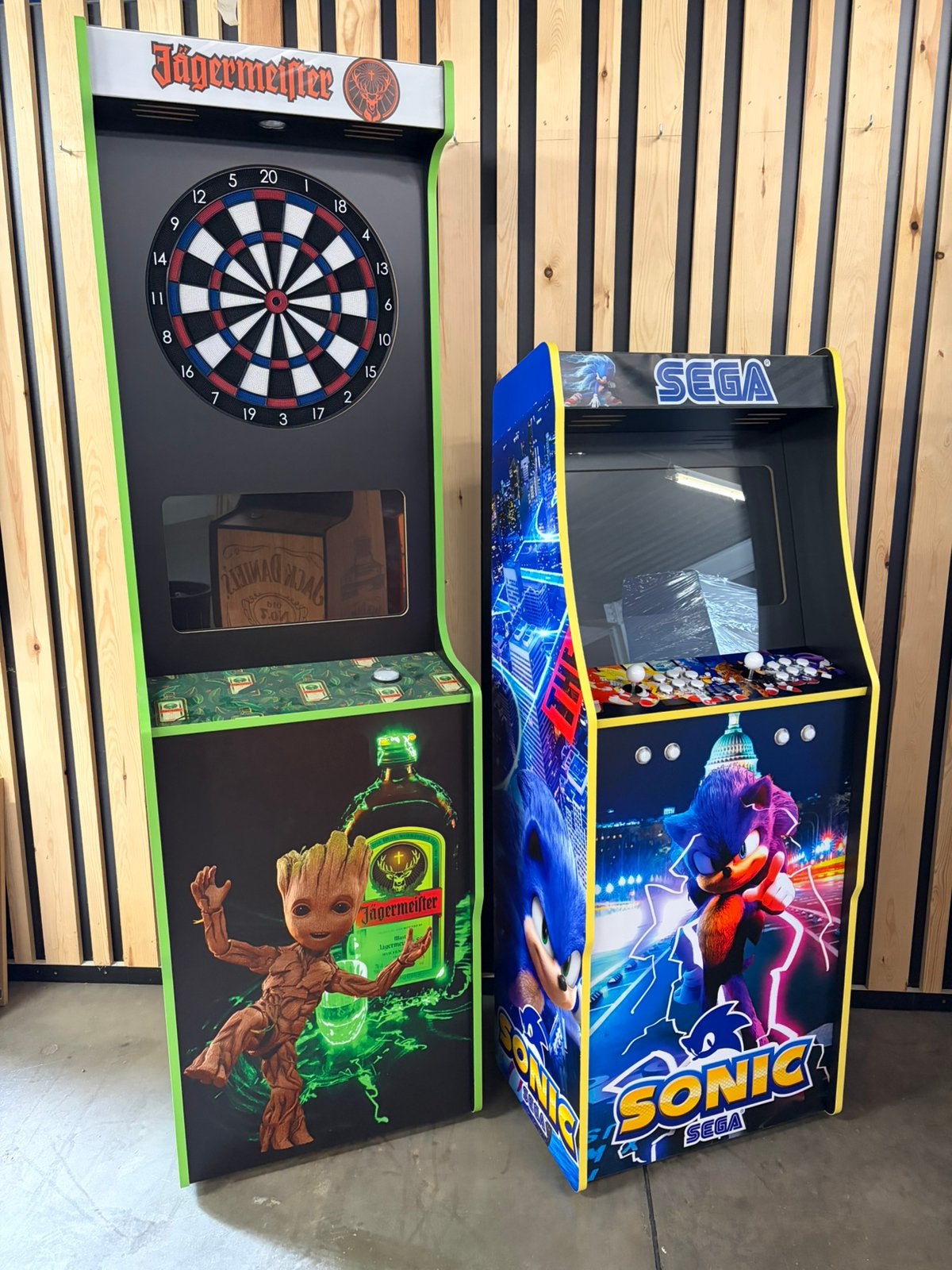 Borne acrade et jeux de flechettes, Collections, Machines | Machines à sous, Comme neuf, Enlèvement ou Envoi