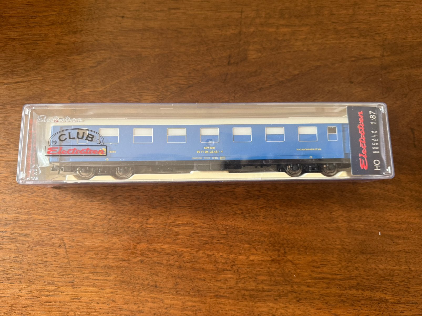 Electrotren 5063K - ZELDZAME HO Workshop Clubwagen uit 2004, Hobby en Vrije tijd, Modeltreinen | H0, Zo goed als nieuw, Ophalen of Verzenden
