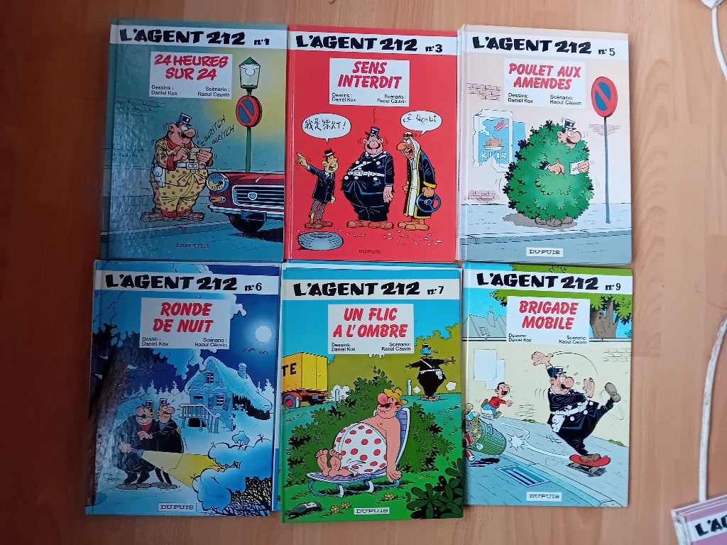 Bande dessinée Agent 212 collection, Meerdere stripboeken, Ophalen of Verzenden, Zo goed als nieuw