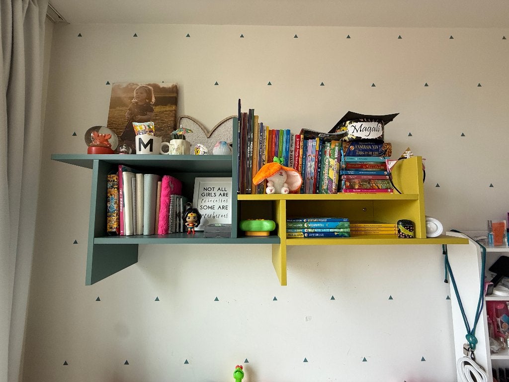 Kinderkamer / hoogslaper compleet te koop – zeer goede staat, Schrijnwerk of Zaagwerk
