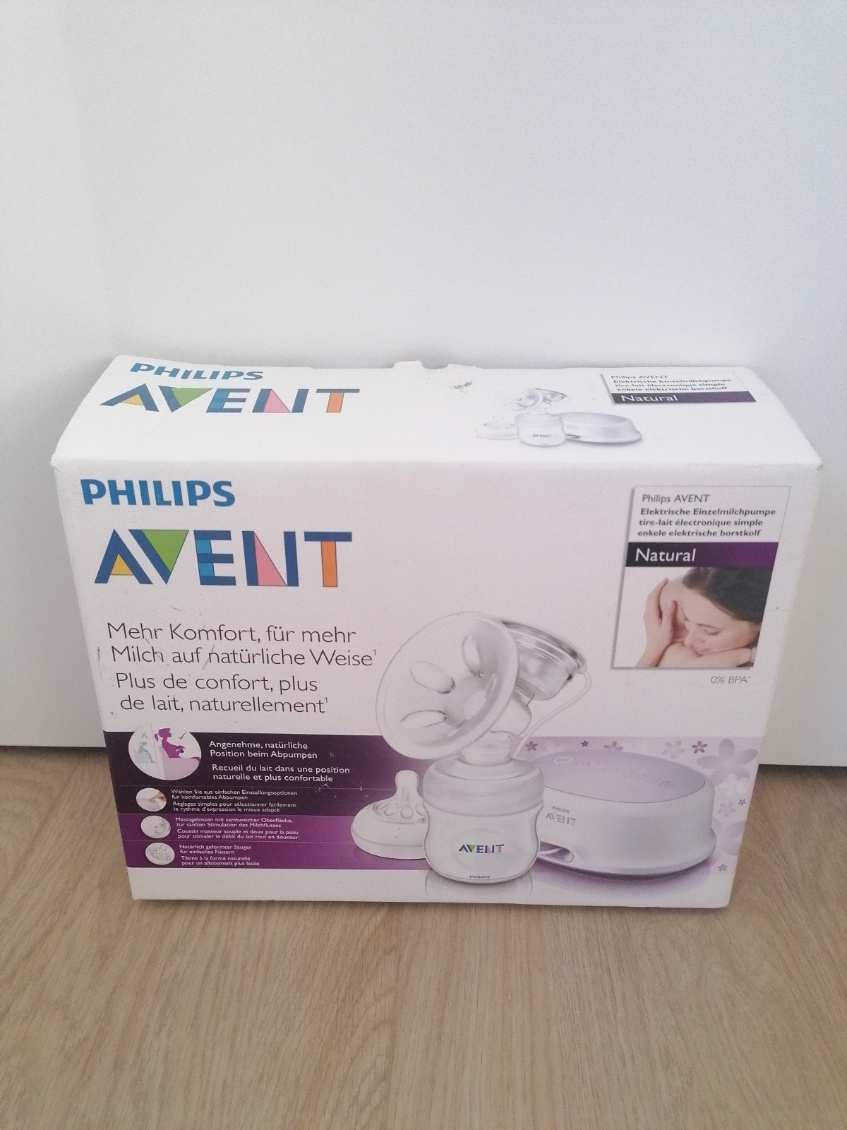 Philips Avent elektrische borstkolf, Ophalen, Borstkolf