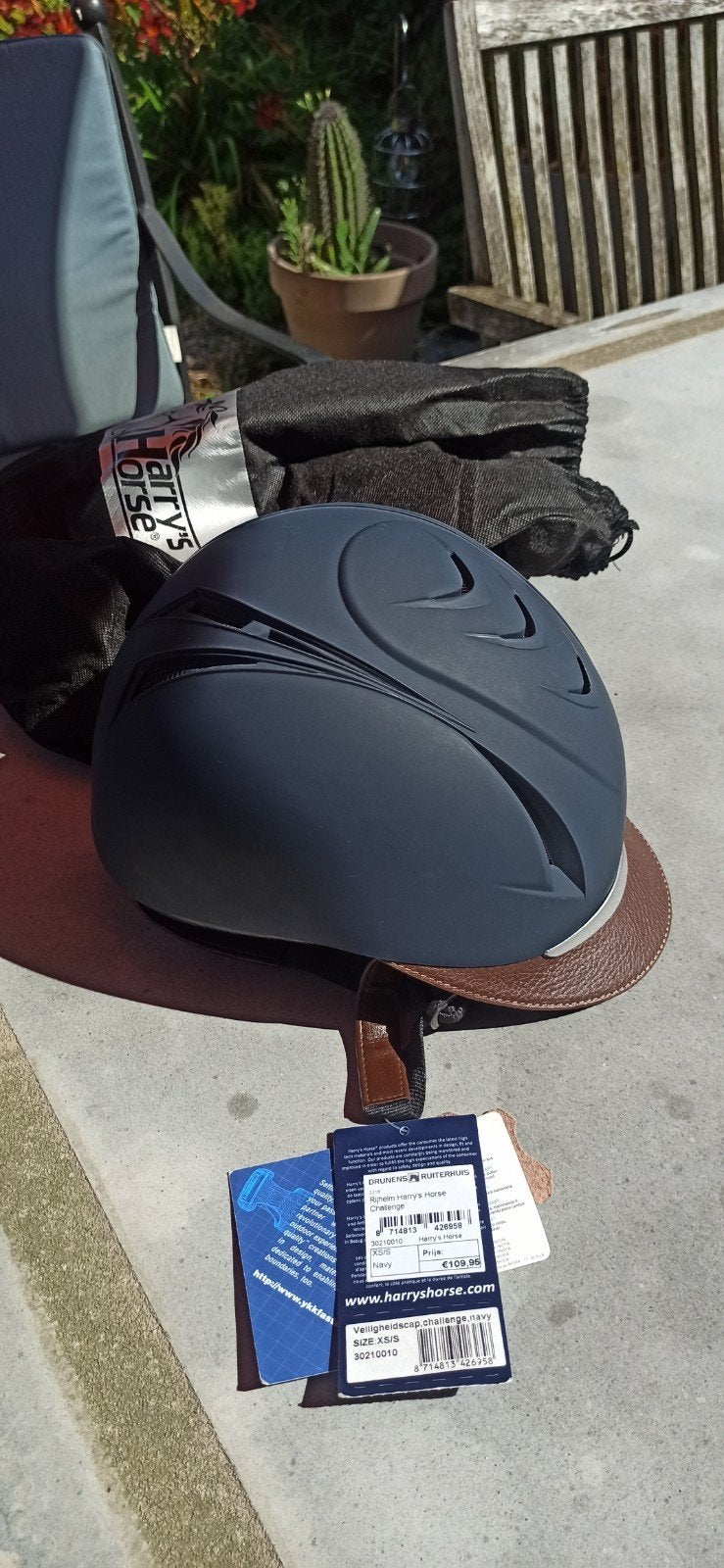 Nieuwe niet gedragen Harry's Horse cap, mt XS/S 48t/m52, Dieren en Toebehoren, Ophalen of Verzenden