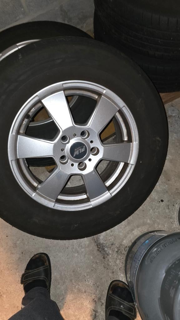 Lichtmetalen velgen voor RAV 4 Toyota, Ophalen, Gebruikt, Zomerbanden, Velg(en)