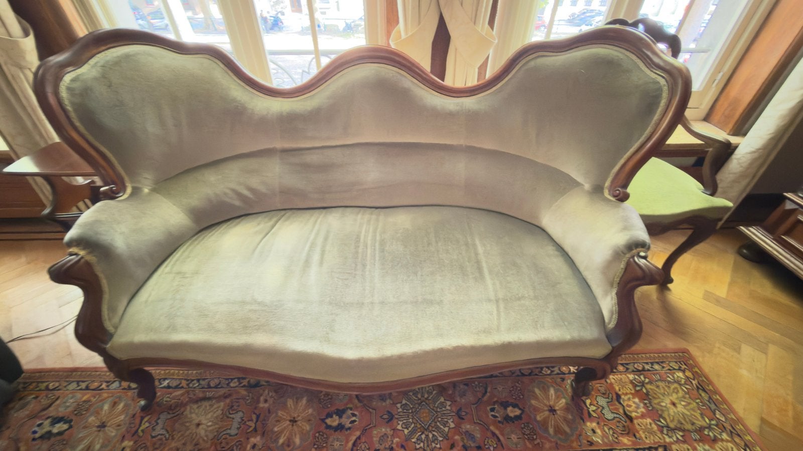 Lot divan fauteuil louis Philippe, Enlèvement