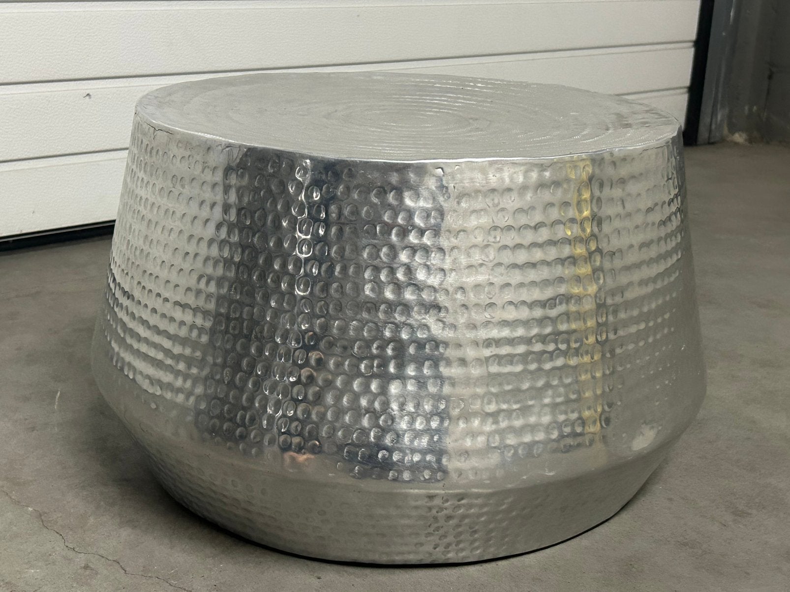 Table Basse Ronde 60x60x36 cm, Rond, Comme neuf, Enlèvement, Métal