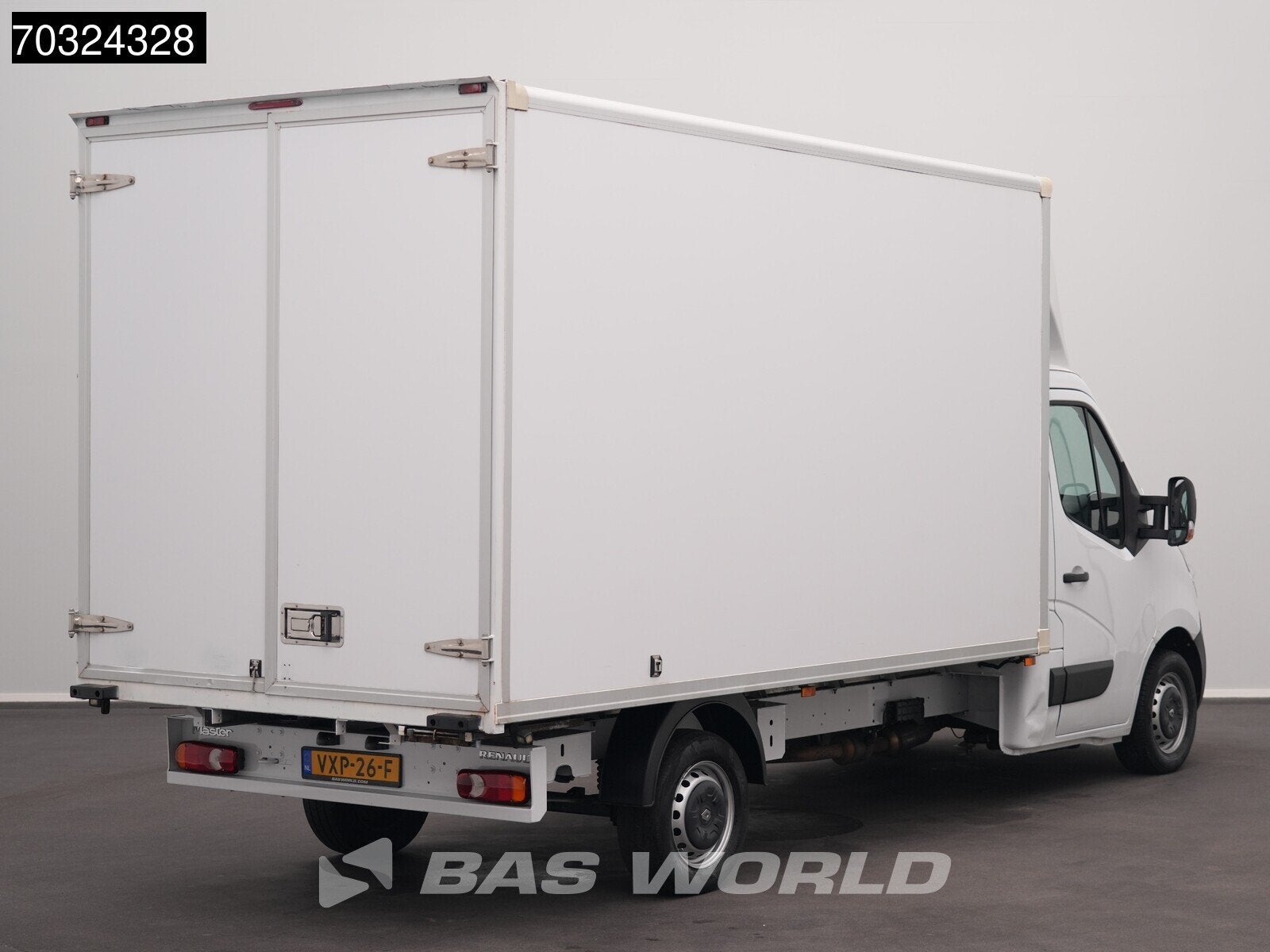 Renault Master 130PK Bakwagen Achterdeuren Airco Cruise Euro, Auto's, Stof, Gebruikt, Euro 6, 4 cilinders