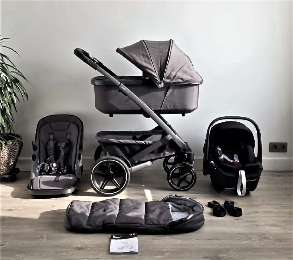 Joolz Geo3 Stone Grey, Ophalen, Zo goed als nieuw, Overige merken, Verstelbare rugleuning