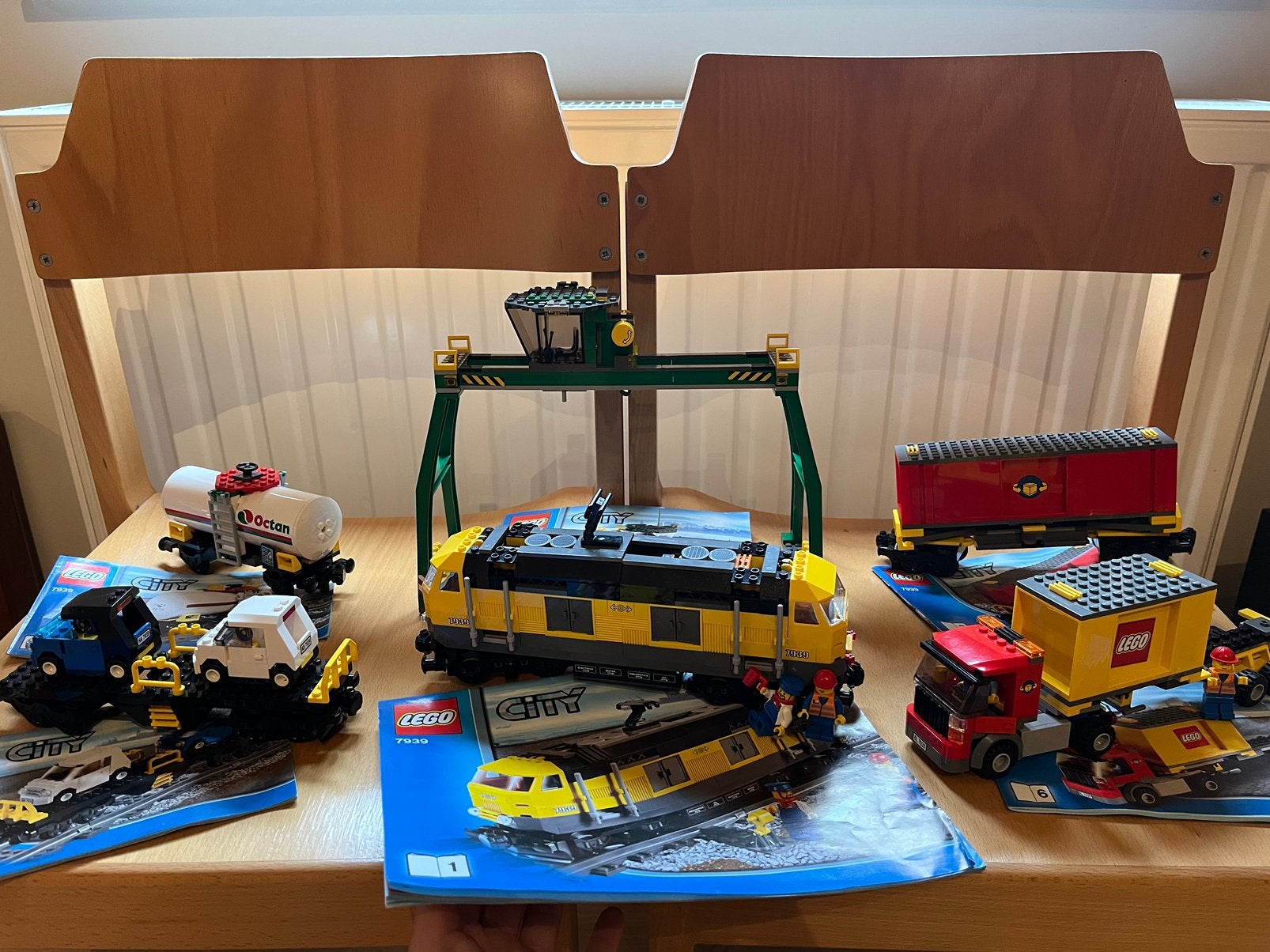 Lego City cargo train 7939, Ophalen of Verzenden, Zo goed als nieuw, Lego, City
