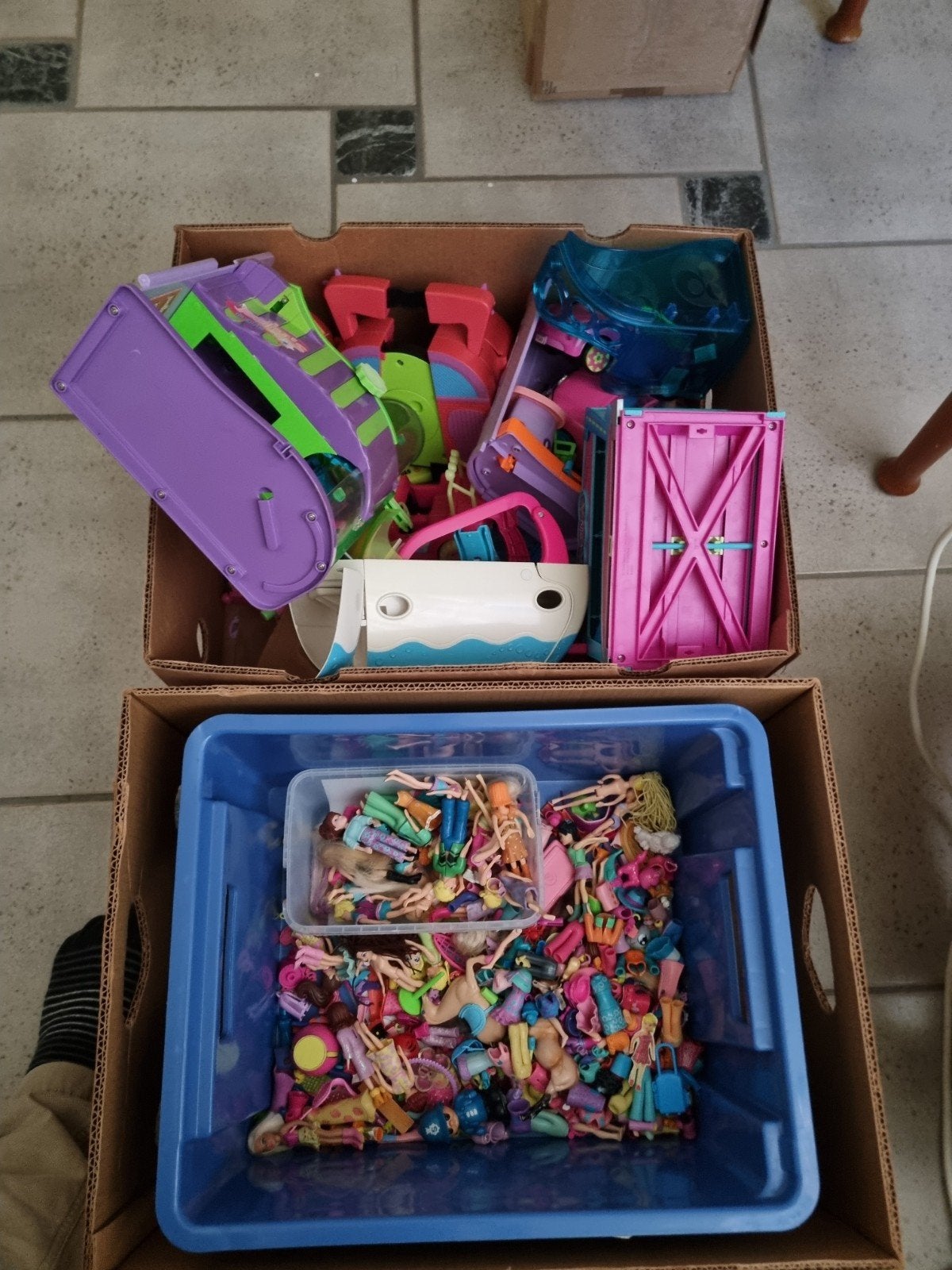 Grote collectie polly pocket, Kinderen en Baby's, Ophalen