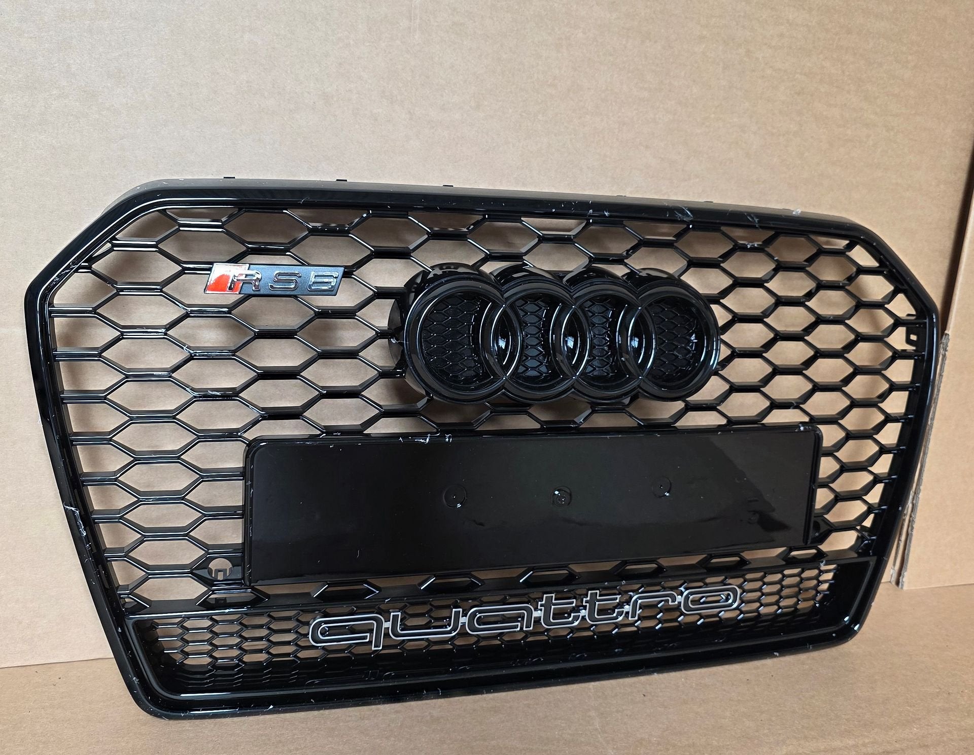 Grill AUDI A6 C7 FACELIFT 4G RS LOOK GRILLE RS6 bj.2014-2018, Neuf, -, Origine de la pièce connue, -