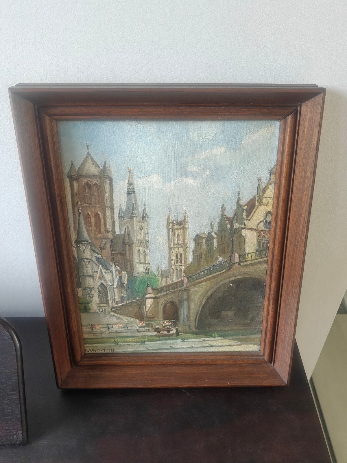 Schilderij van Gent 1961, Ophalen