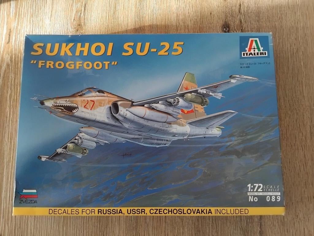 Sukhoi Su-25, Hobby & Loisirs créatifs, Modélisme | Avions & Hélicoptères, Neuf, 1:72 à 1:144, Avion, Italeri