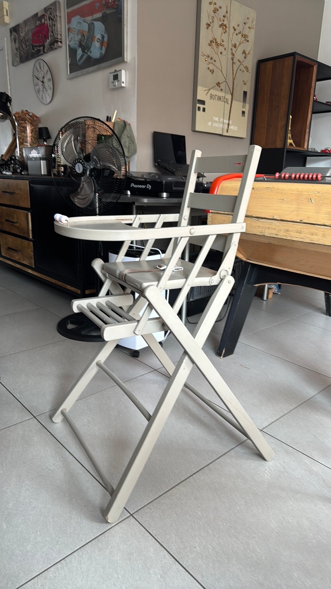 Chaise haute pliante pour enfants, Enlèvement, Comme neuf, Chaise pliante