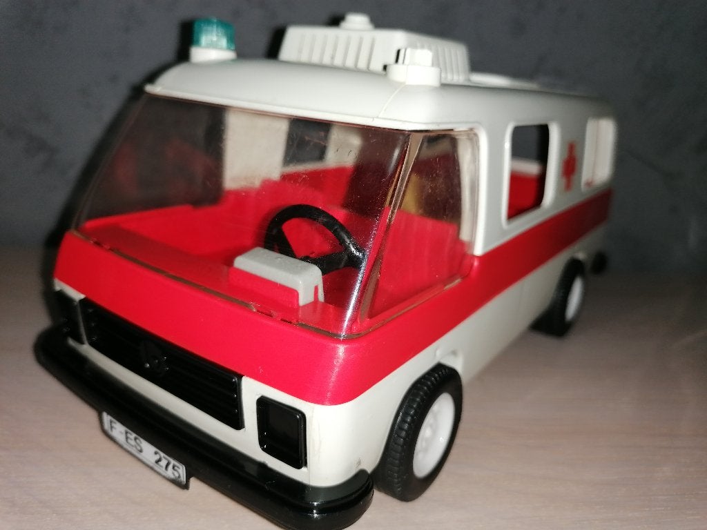 playmobil  retro ziekenwagen VW bus, Ophalen of Verzenden, Gebruikt