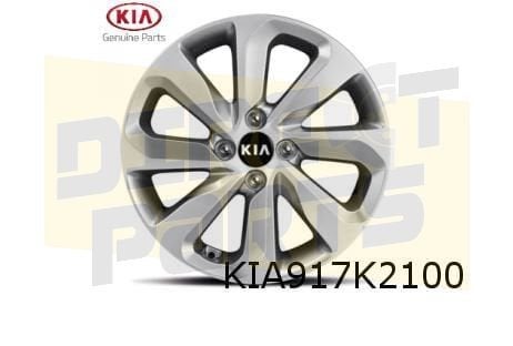 Kia Rio IV velg alu. 6J x 16" type B (3/15-3/17) Origineel!, Autos : Pièces & Accessoires, Pneus & Jantes, Neuf, -, Véhicule de tourisme